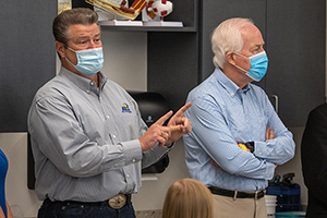 U.S. Sen. John Cornyn visits Angelo State