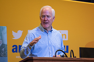 U.S. Sen. John Cornyn visits Angelo State