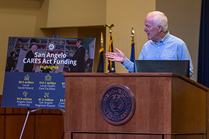 U.S. Sen. John Cornyn visits Angelo State