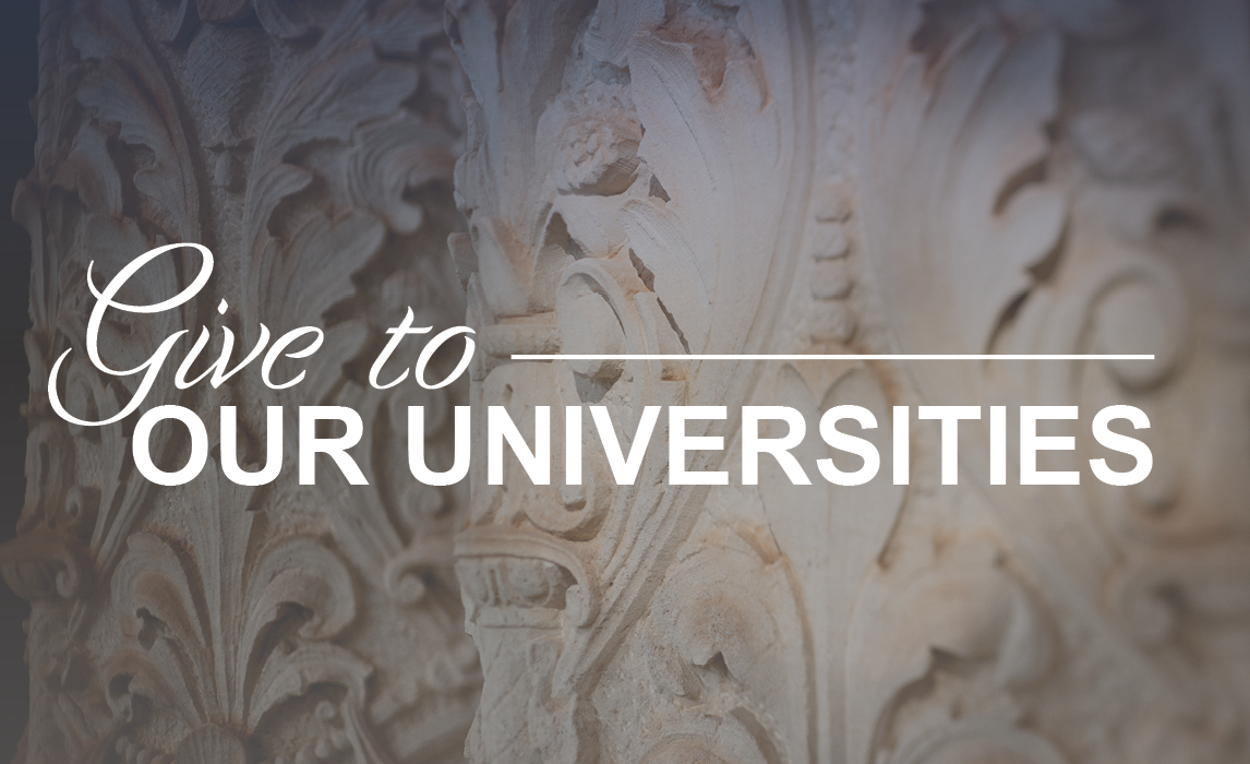 Give to Our Universities
