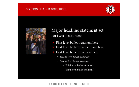 Texas Tech Presentation Image Example