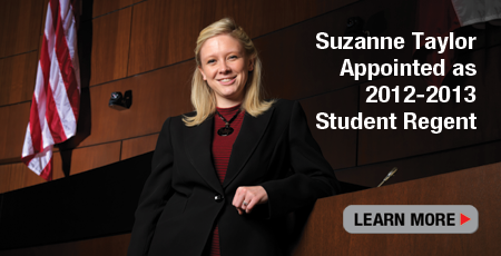 Gov. Perry Appoints Taylor as Student Regent