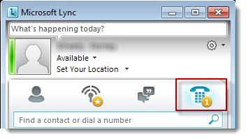 Lync Button