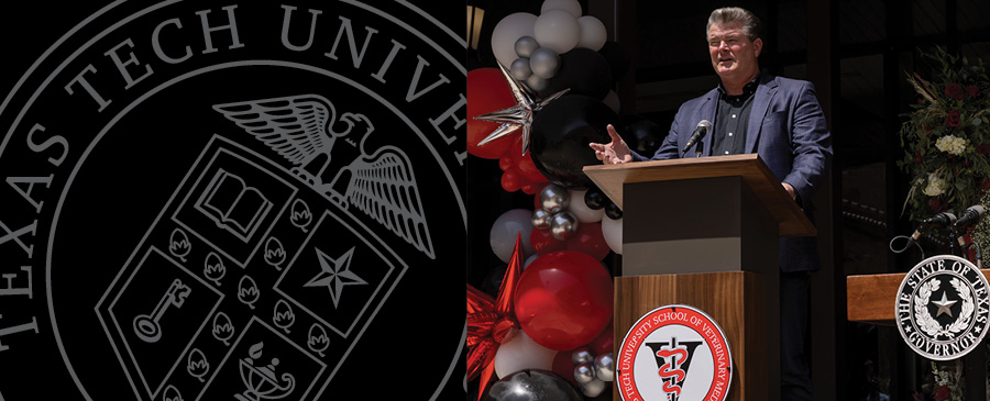 Texas Tech Celebrates School of Veterinary Medicine with Official Ribbon Cutting