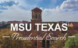 MSU Texas Presidential Search Website