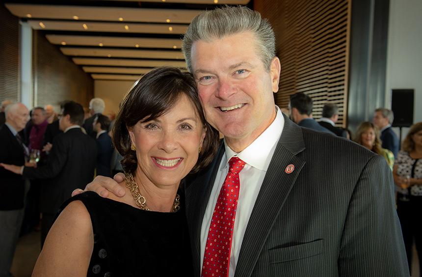 Chancellor Tedd L. Mitchell, M.D., & First Lady Janet Tornelli-Mitchell, M.D.