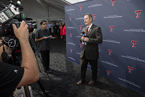 Texas Tech University School of Veterinary Medicine Groundbreaking
