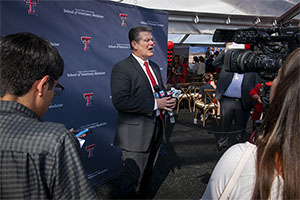 Texas Tech University School of Veterinary Medicine Groundbreaking
