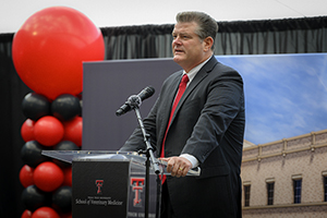 Texas Tech University School of Veterinary Medicine Groundbreaking