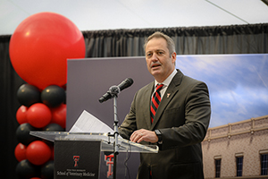 Texas Tech University School of Veterinary Medicine Groundbreaking