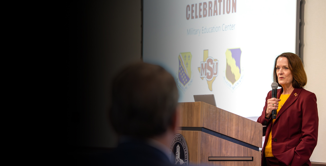 MSU President Stacia Haynie