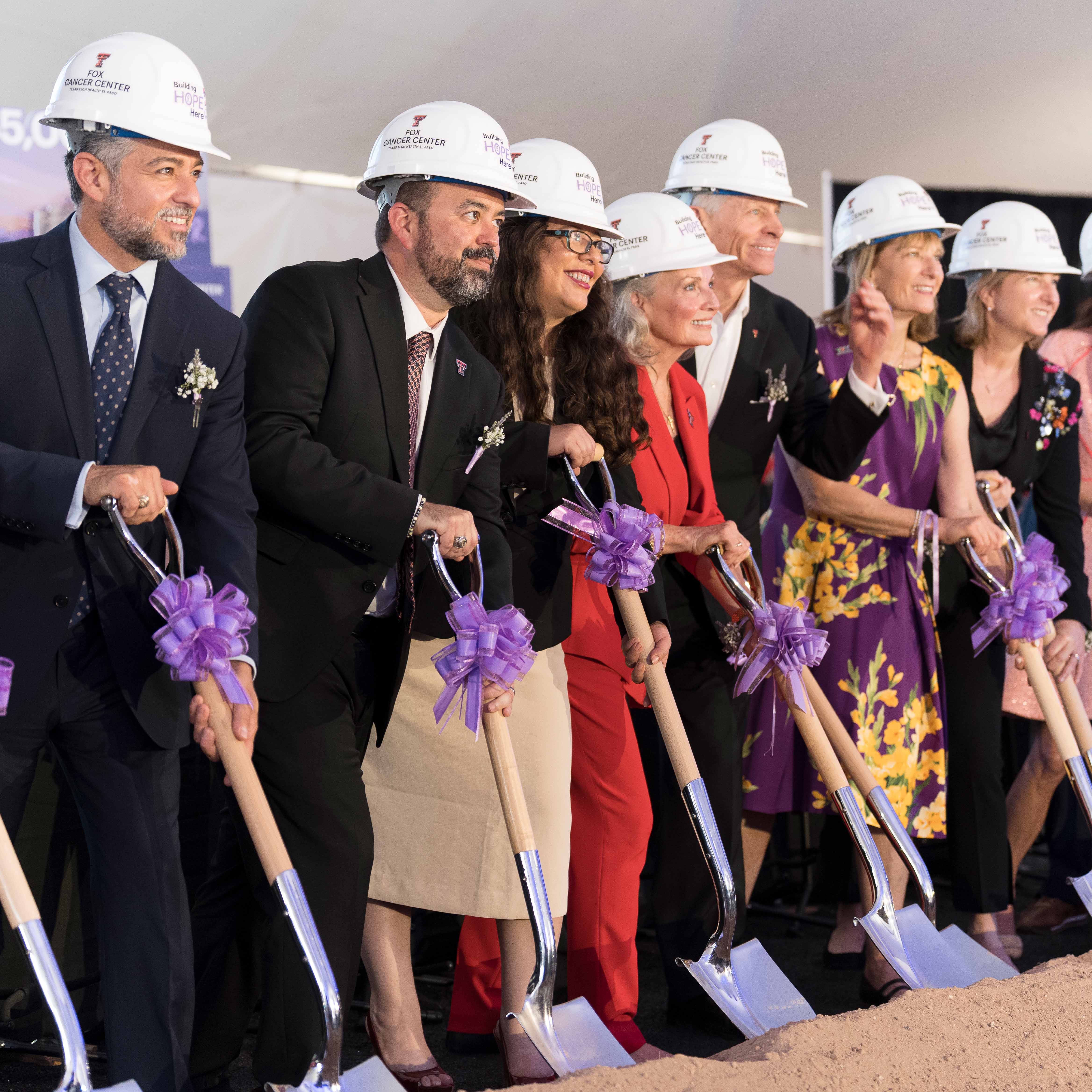 Steve and Nancy Fox Cancer Center Groundbreaking