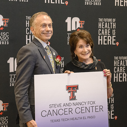 Fox Family Announced Gift to TTUHSC El Paso Cancer Center