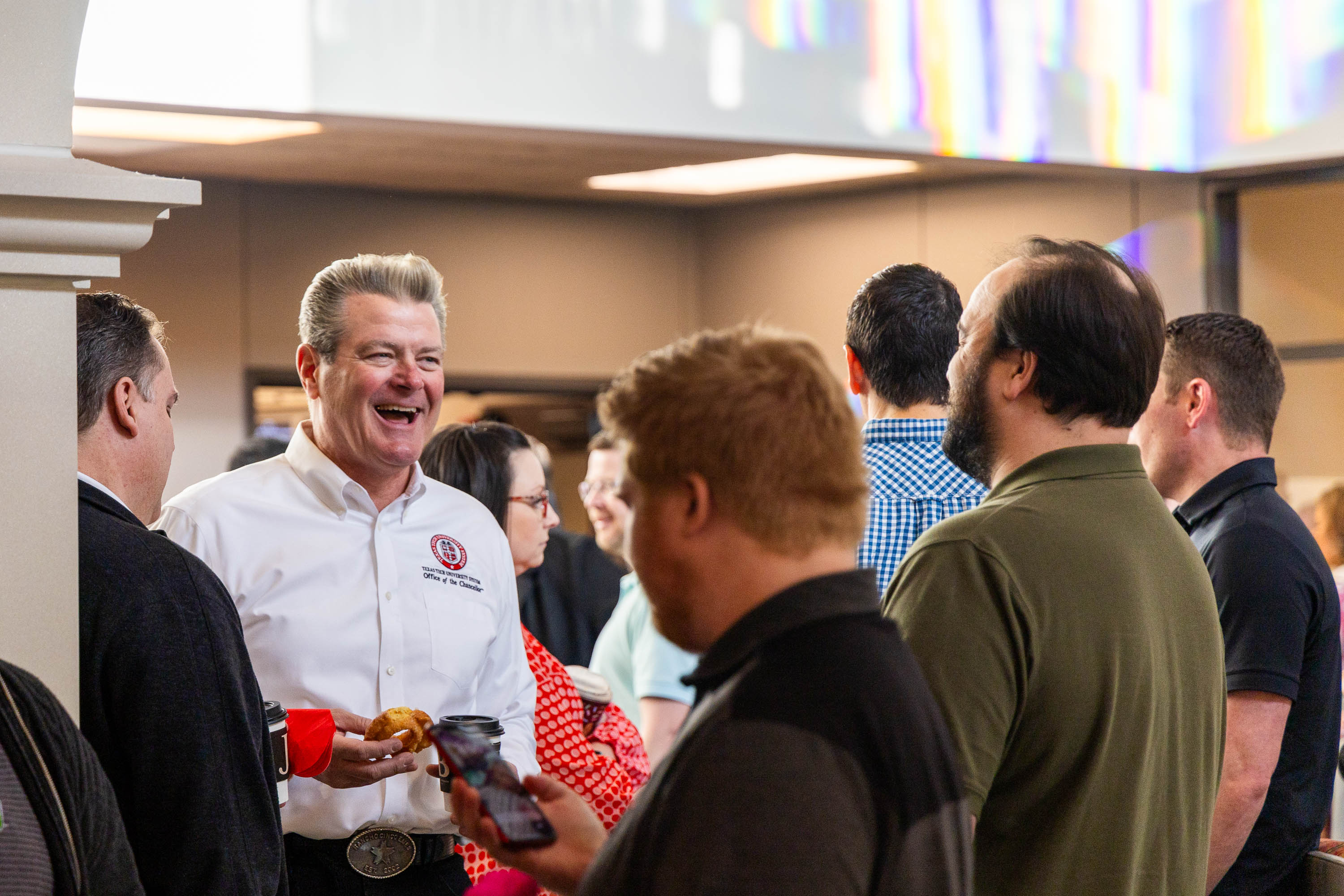 Donuts with the Chancellor