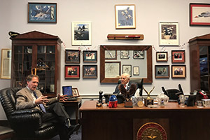 Chancellor Duncan, Rep. Sam Johnson