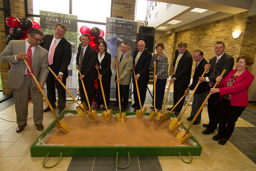 Group with Shovels