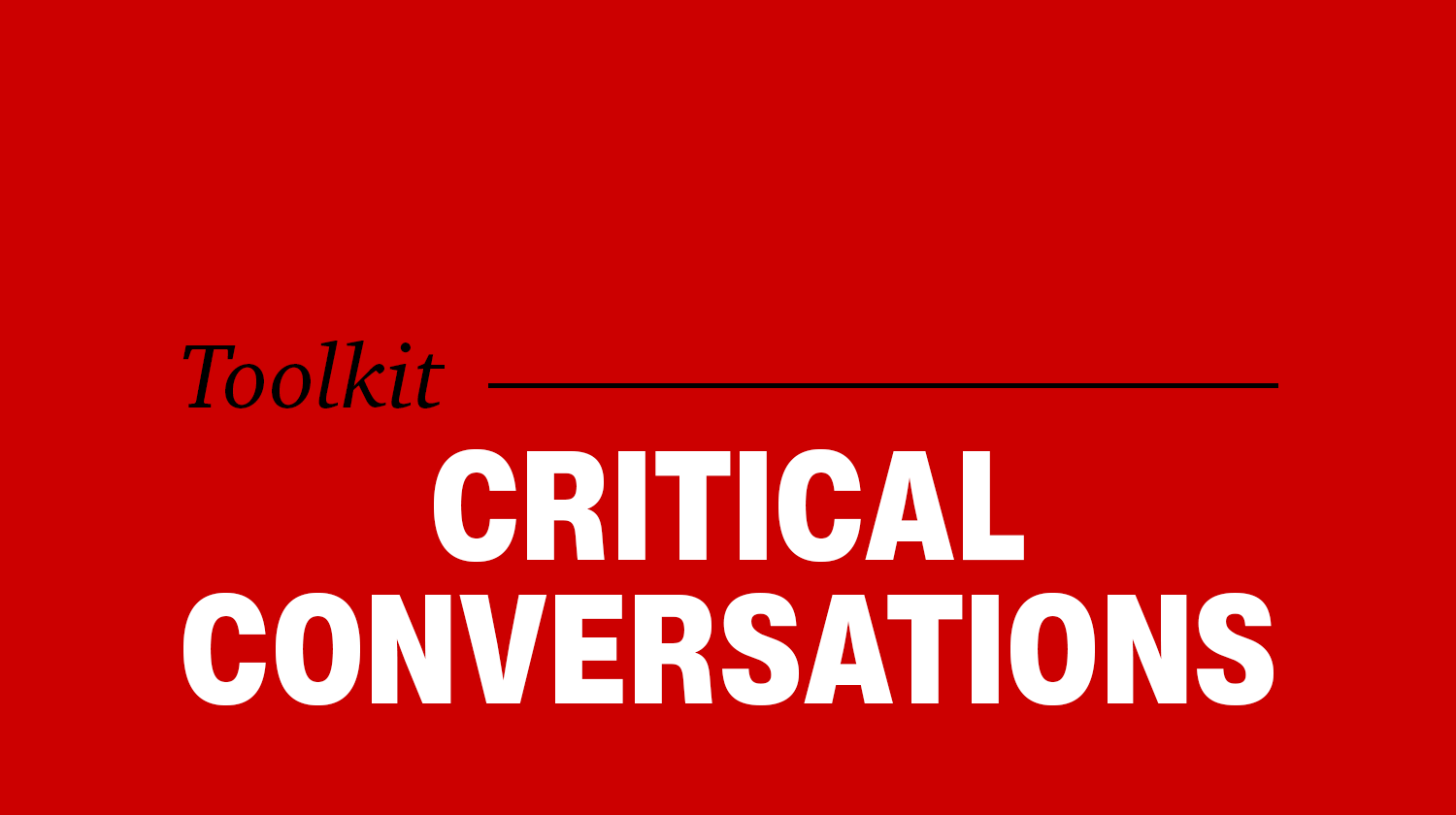 Critical Conversations
